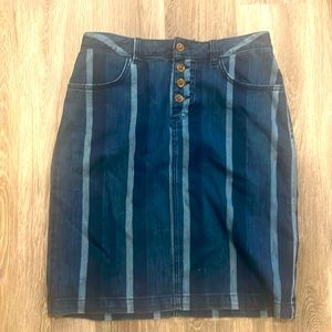 Women’s Maeve denim trouser skirt size 6